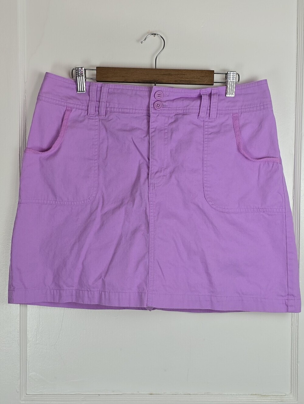Vintage 90's Sonoma Life + Style Lavender Pink Cotton Skort 14
